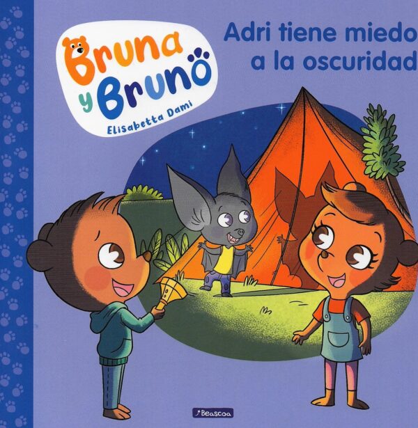 Bruna y Bruno Adri tiene miedo a la oscuridad PORTADA